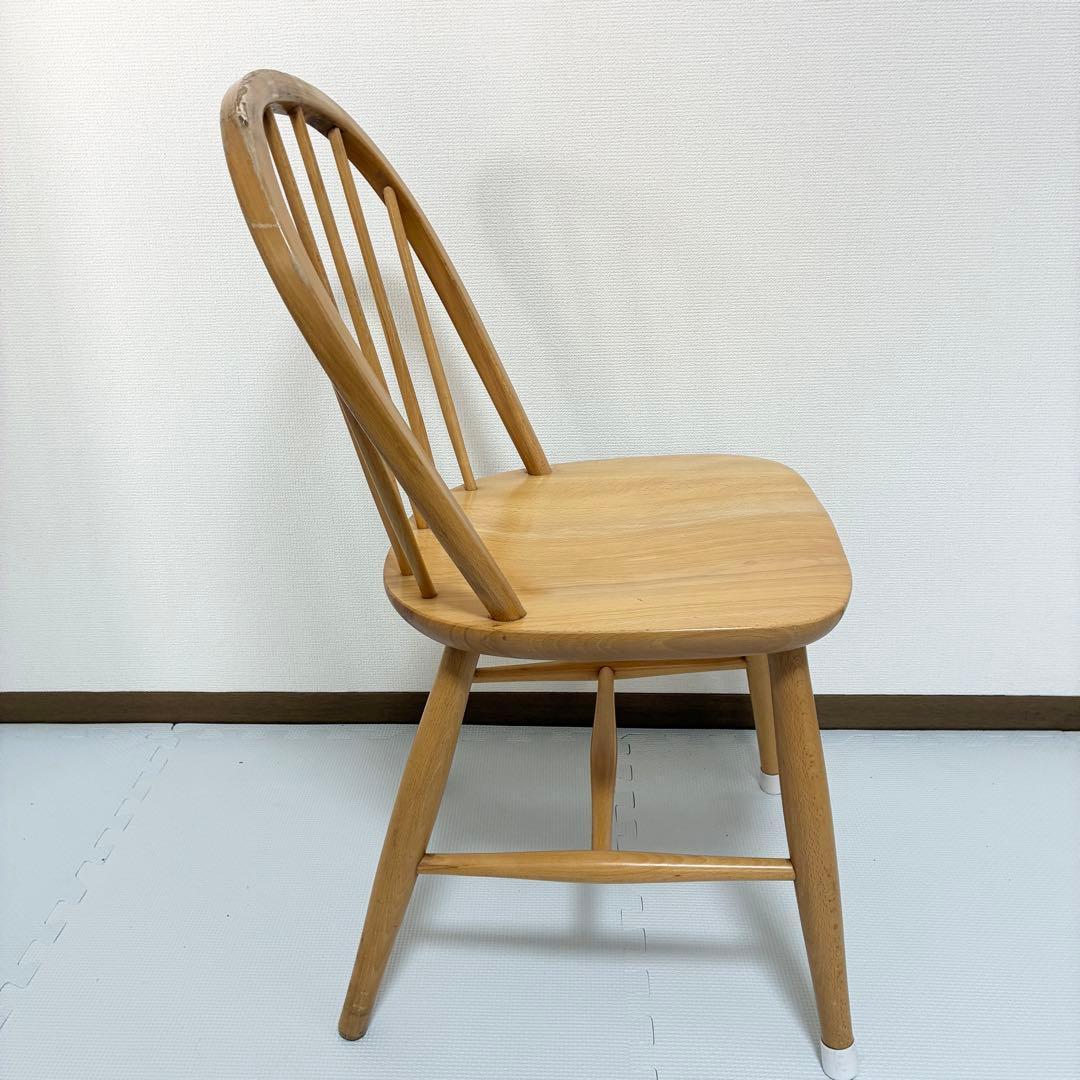 美品】飛騨産業 キツツキ ダイニングチェア ウィンザーチェア 穂高系