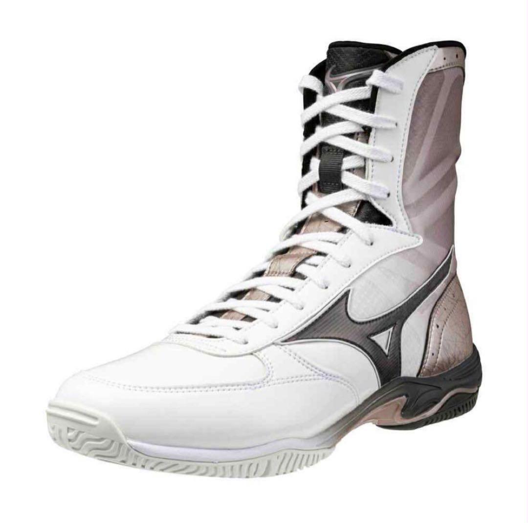 MIZUNO ボクシングシューズ ウエーブモンスターホワイト 26.5cm