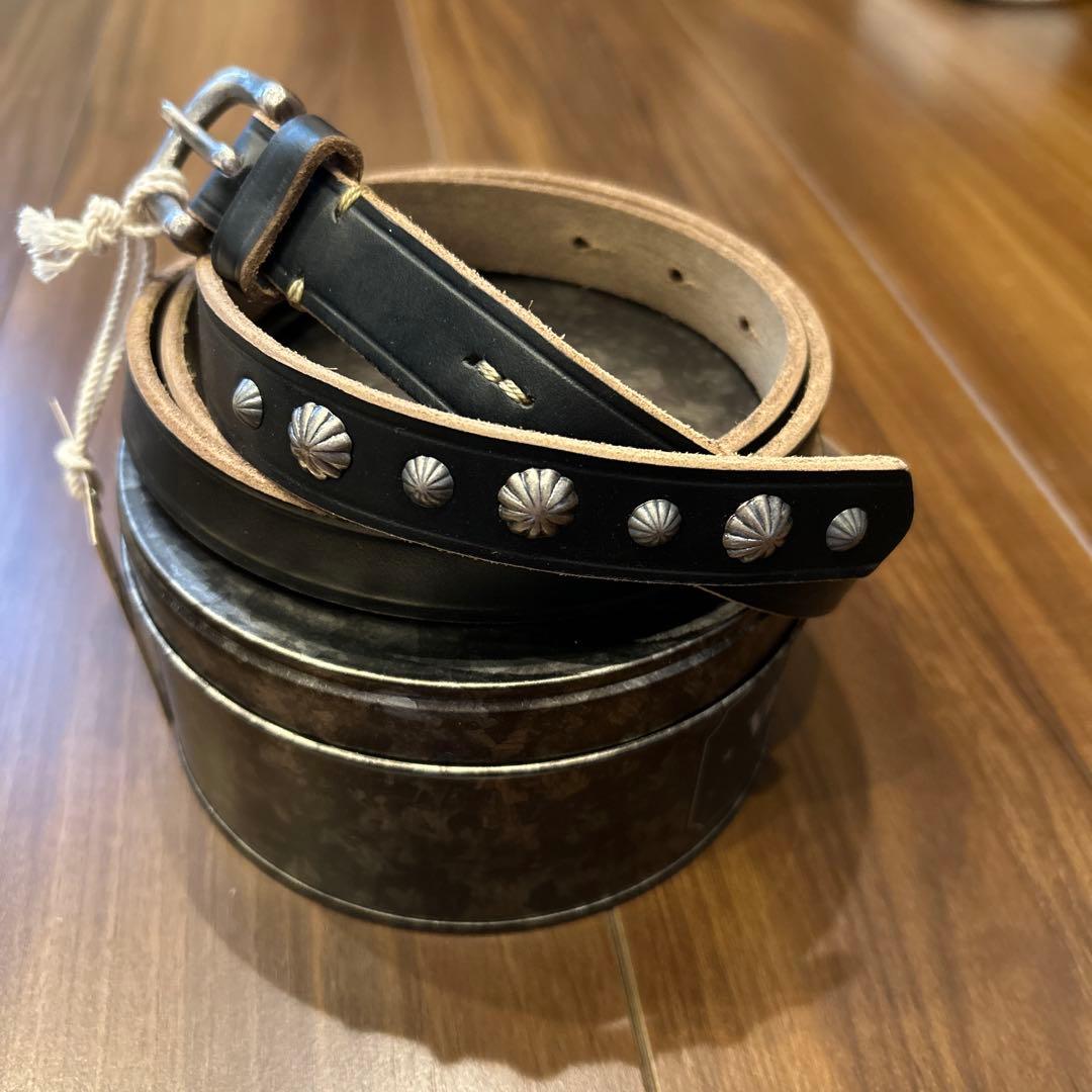 新品　VINTAGE WORKS DH5745 BLACK　ヴィンテージワークス VINTAGE WORKS LEATHER BELT ” DH5745 “ SAPPORO ONLY #vintageworks