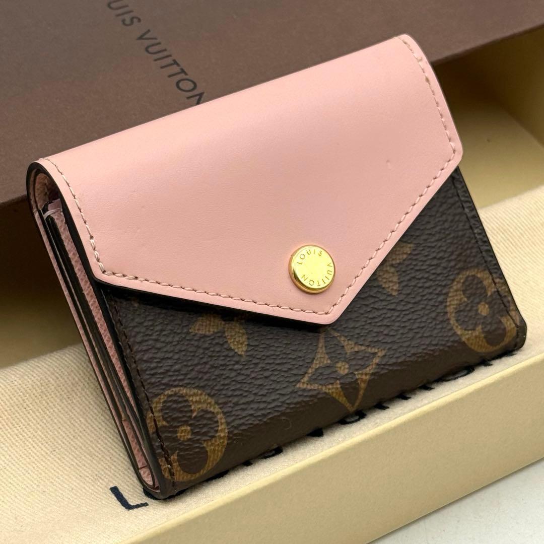 【 tomotomo】ルイヴィトンポルトフォイユ ゾエ ローズバレリーヌ tomotomo】ルイヴィトンポルトフォイユ ゾエ ローズバレリーヌ ルイ