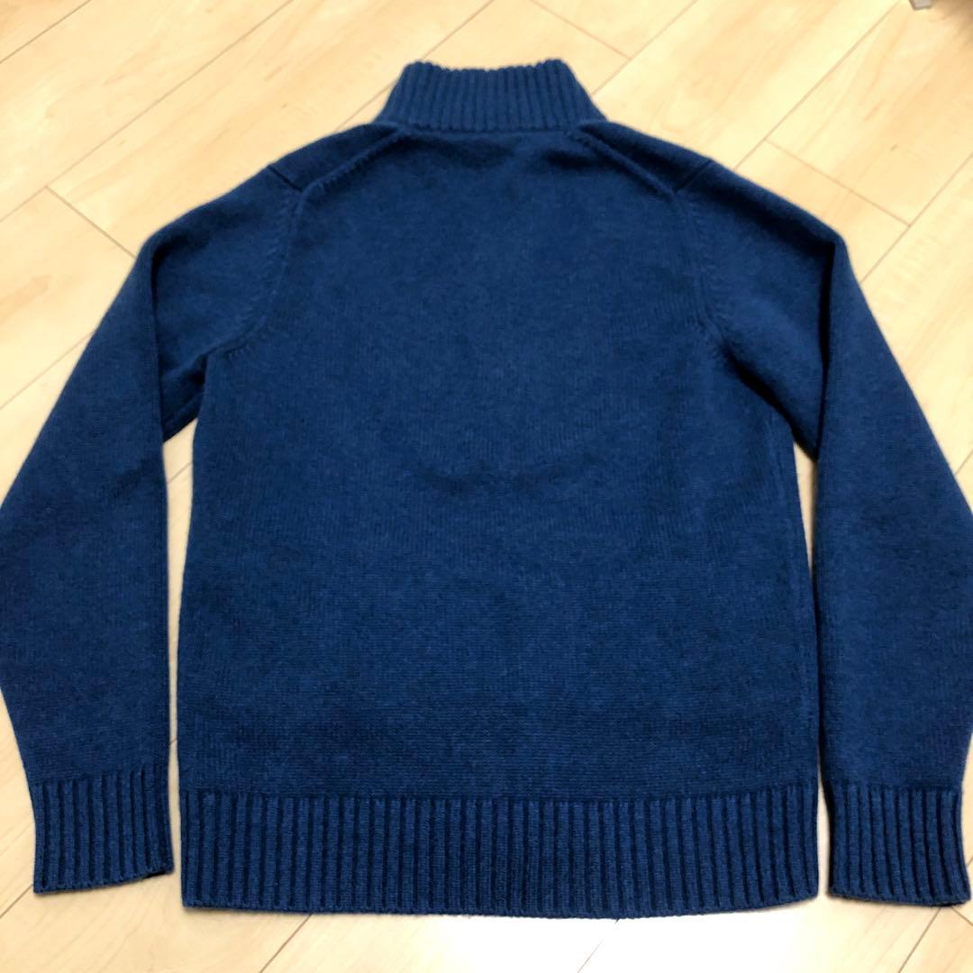 最終値下げ】希少 ZANONE（ザノーネ）5ゲージカシミアスタンドカラー