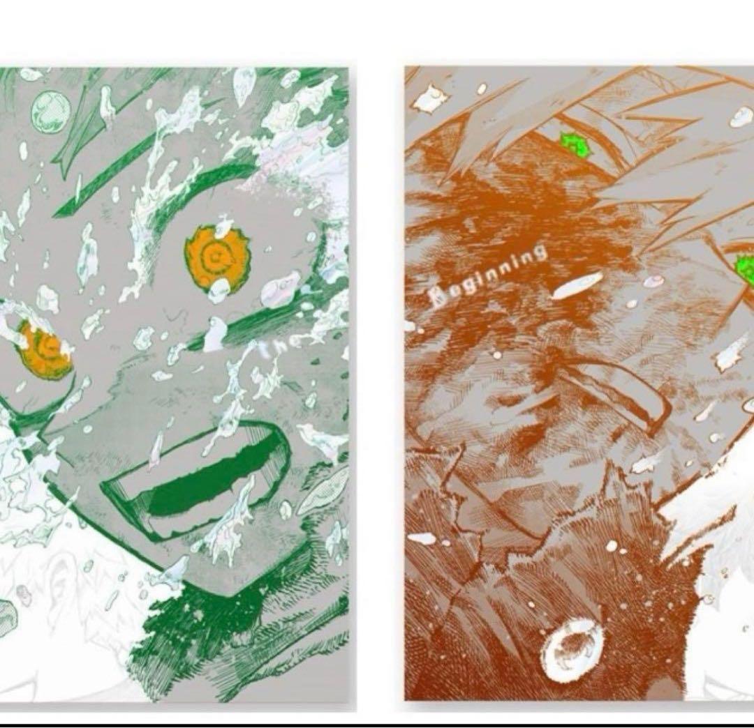 A2アートポスター2枚セット The Beginning 緑谷出久 爆豪勝己 ヒロアカ 原作展 ポスター 'Beginning' 爆豪勝己 緑谷出久 - メルカリ