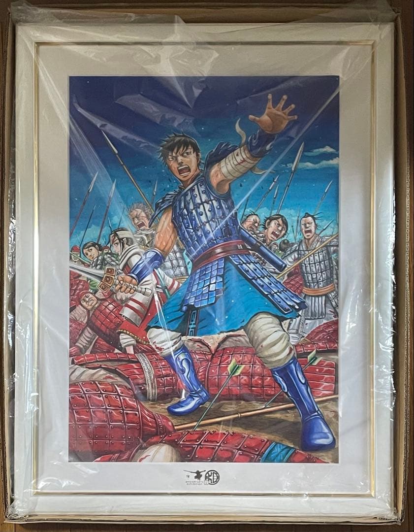 キングダム　複製原画　キングダム展 キングダム展 複製原画 将軍勢揃い 桓騎 - メルカリ