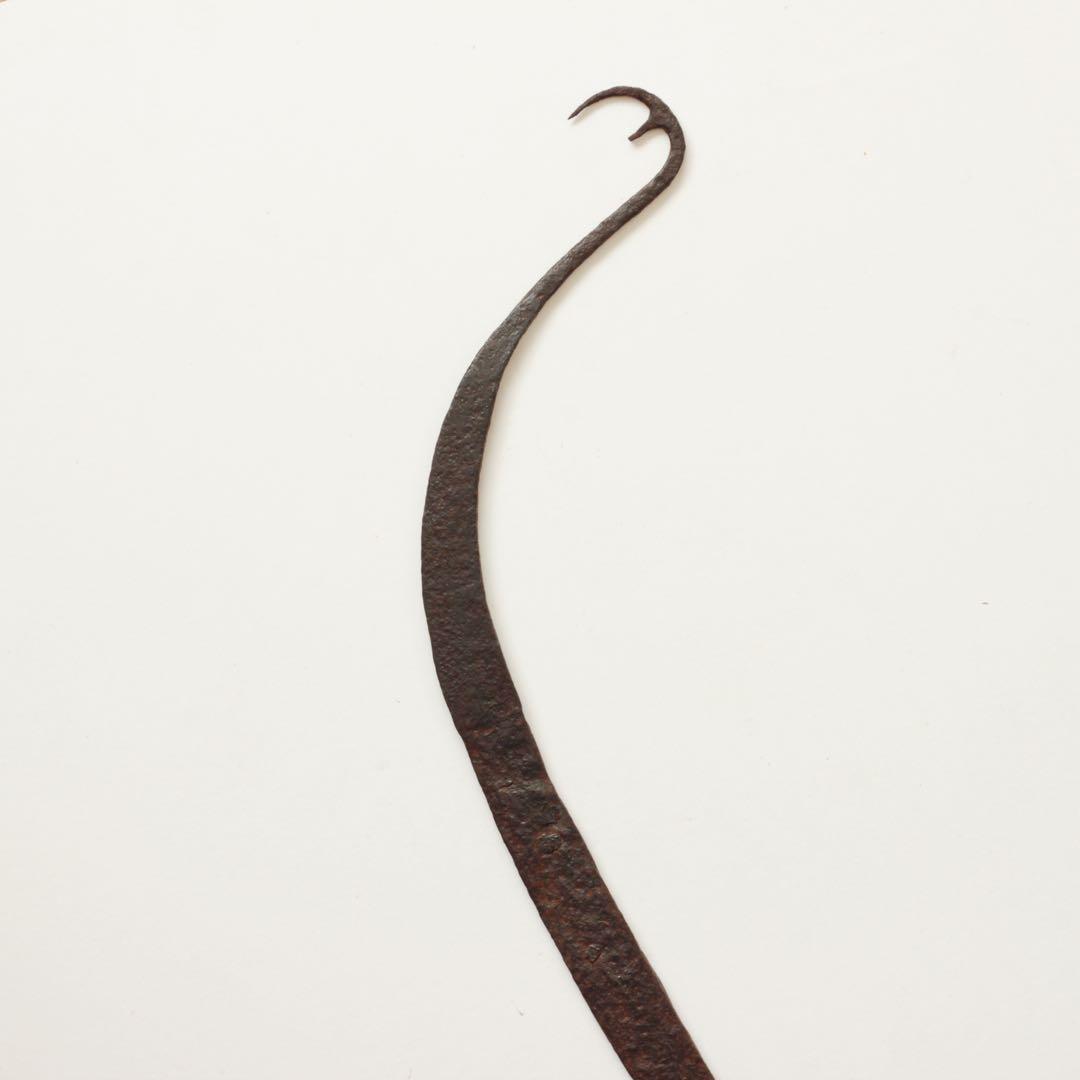 うなぎ掻き　うなぎ取り　鉄　古民具　民芸　古道具　古物　骨董　アンティーク うなぎ掻き うなぎ取り 鉄 古民具 民芸 古道具 古物 骨董 アンティーク