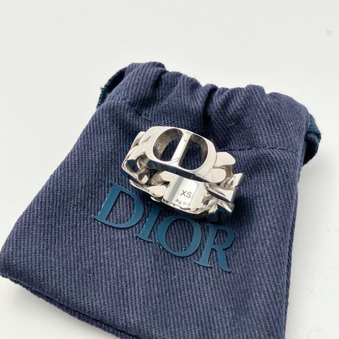 ディオール dior 925 CD ロゴ リング 指輪 シルバー D24 - メルカリ