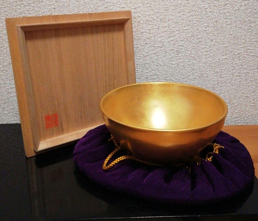 MOA美術館　黄金　天目　茶碗　共箱　仕服付　茶道具 送料無料 茶道具 黄金天目 抹茶茶碗 共箱 新品 : 徳増茶道具専門店