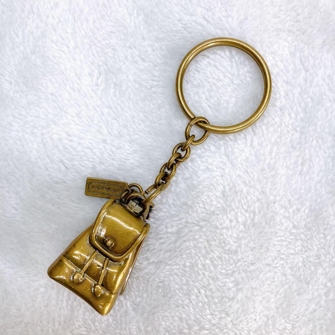 ✨美品✨COACH オールドコーチ ヴィンテージ バッグチャーム キーホルダー★ 新品】COACH，オールドコーチ バッグ型チャーム、キーリング