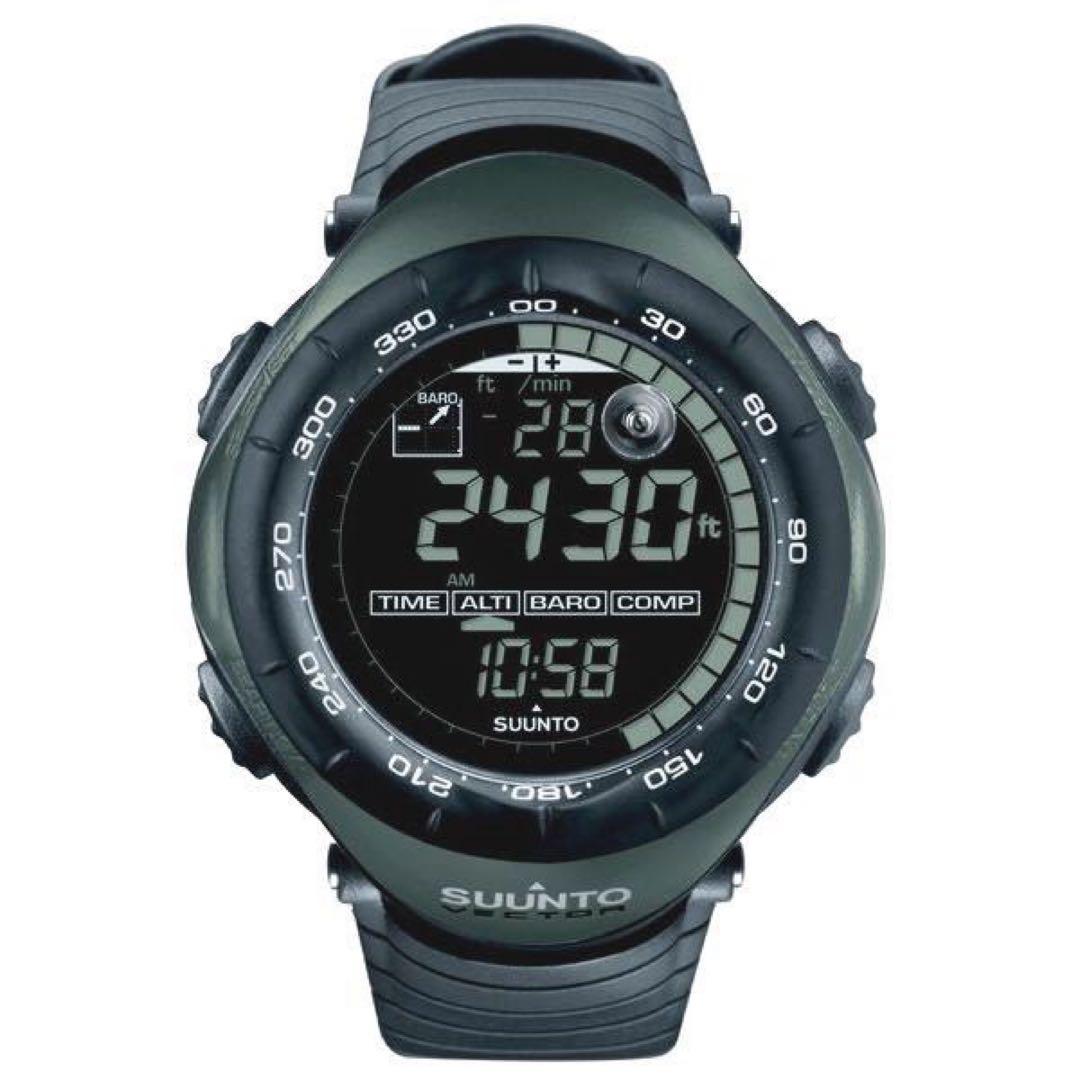 SUUNTO VECTOR ミリタリーグリーン スント ベクター レガッタ 時計 SUUNTO（スント） SUUNTO VECTOR 腕時計 ベクター ミリタリーグリーン