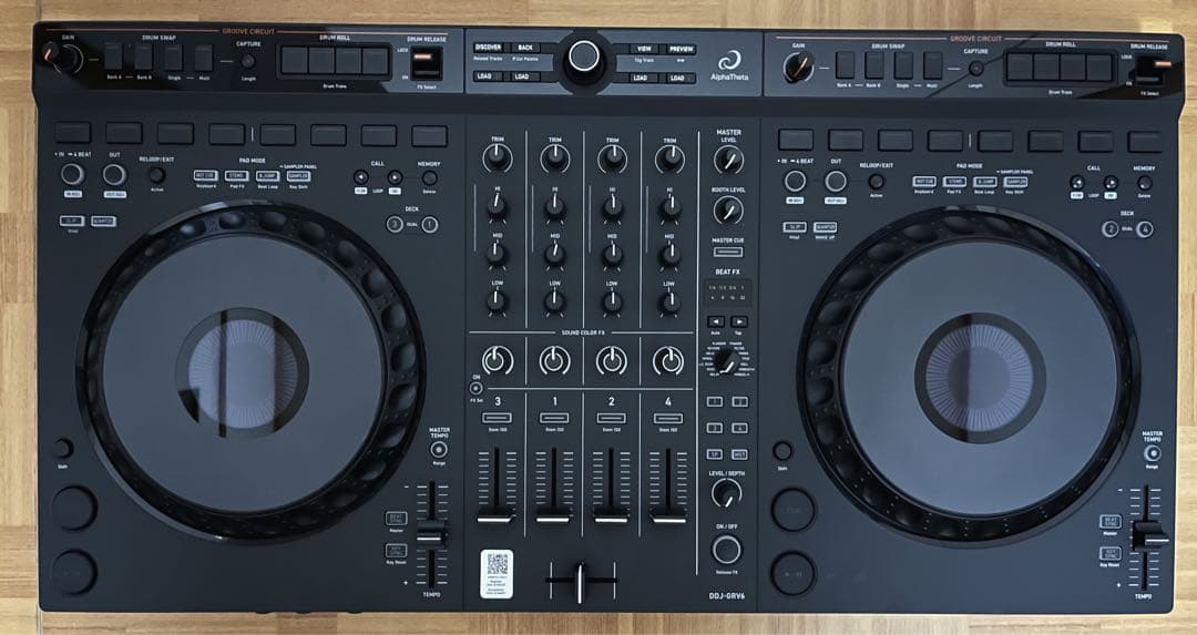 AlphaTheta DDJ-GRV6 カバー付　美品 Decksaver Alphatheta DDJ-GRV6 Cover - Perfect Circuit