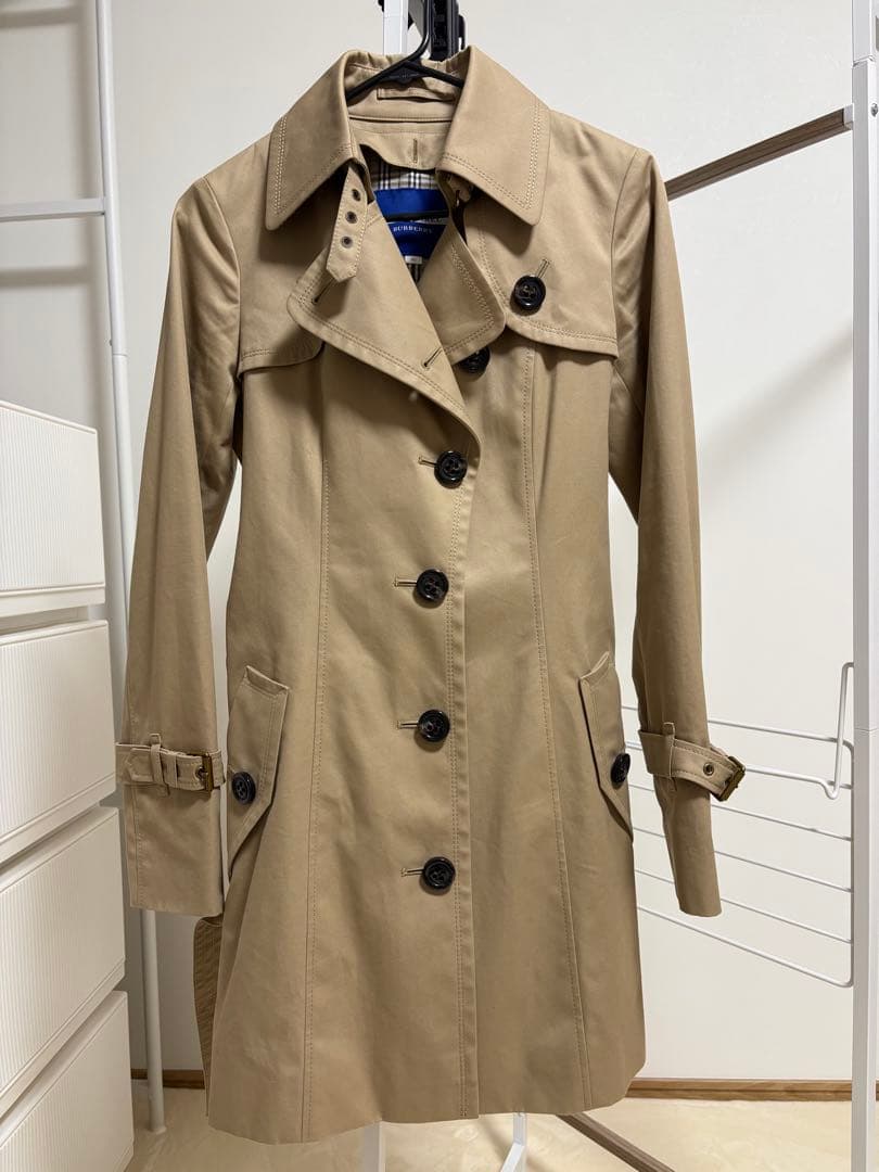 美品バーバリーブルーレーベル　トレンチコート BURBERRY BLUE LABEL - バーバリーブルーレーベル トレンチコート美品