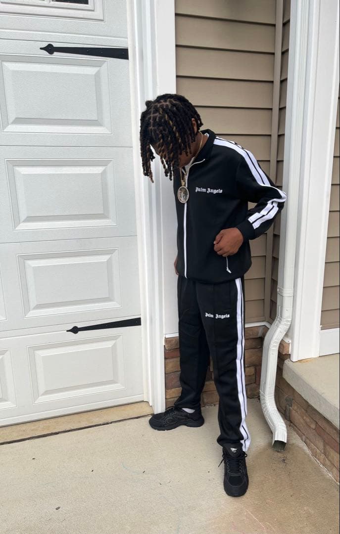 トップス Palm Angels track jacket Palm Angels Classic Track Jacket Black/White SS22 Men's - US