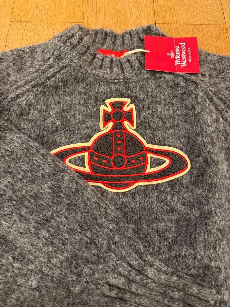 Vivienne Westwood フラッフィーニットクルーネックトップ - メルカリ