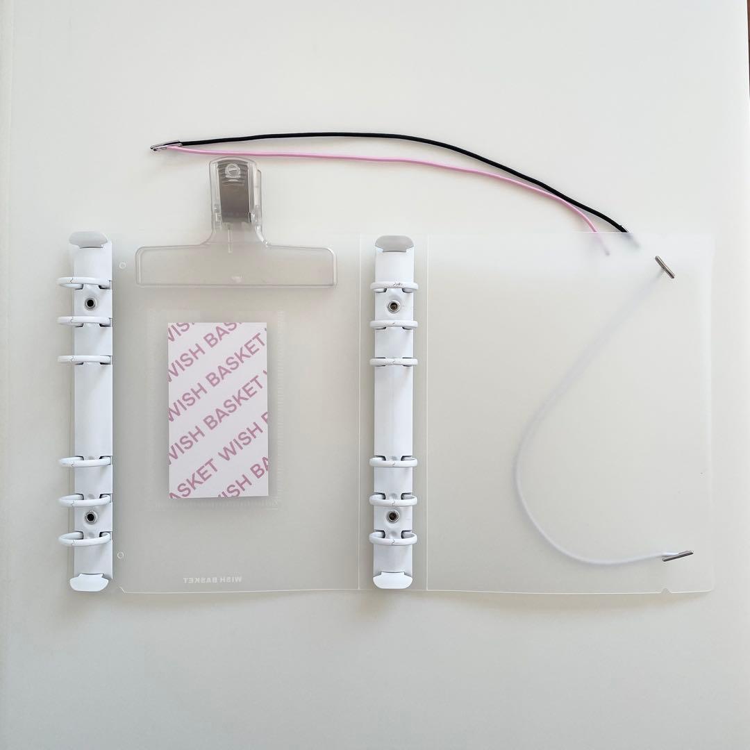 早い者勝ち 韓国 貯金 バインダー カバー リフィル ダブルリング