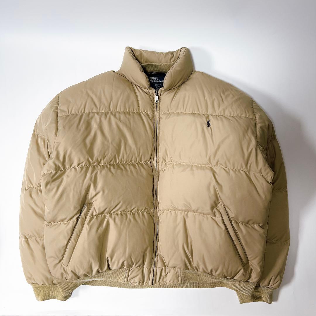 美品》ポロラルフローレン ダウンジャケット 肉厚 ヌプシ 短丈