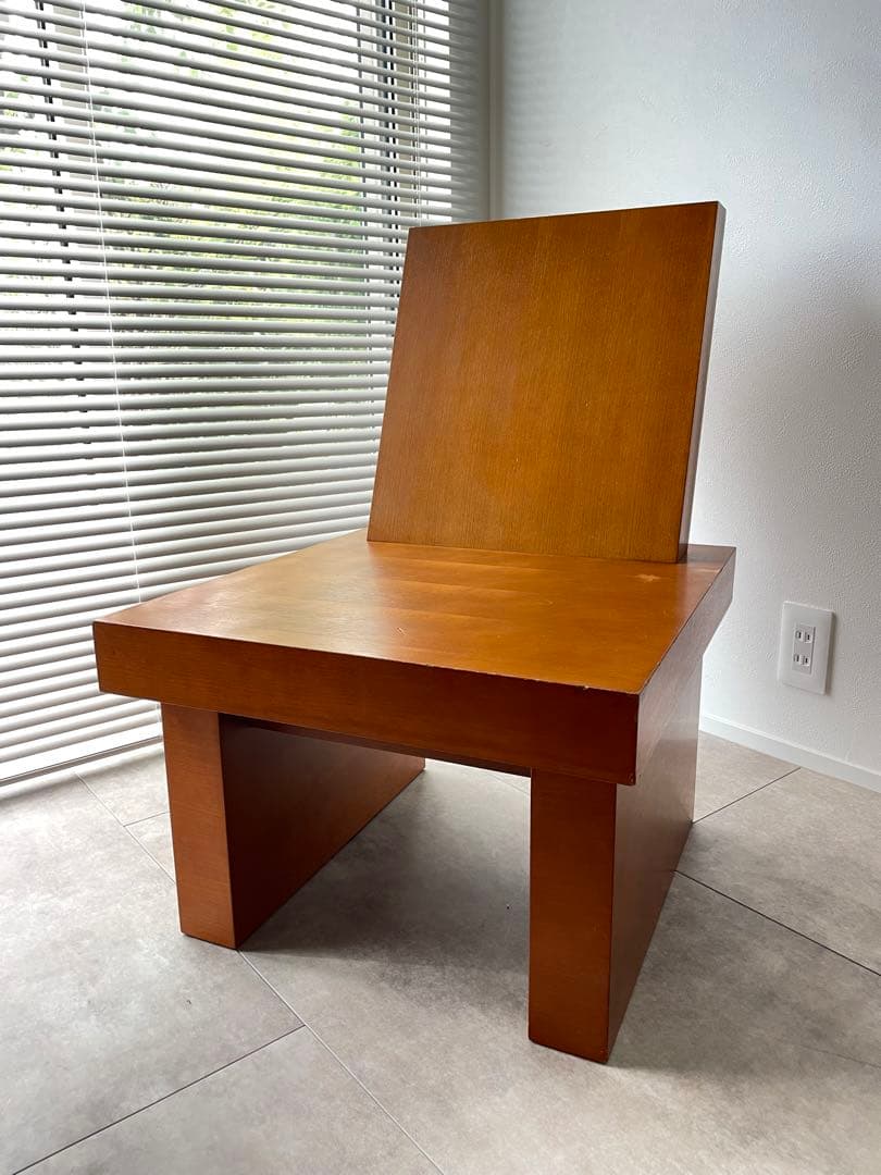 ラウンジチェア　デザイナーズ　ポストモダン　ビンテージチェア stoop | Postmodern Style Arm Chairs for Thema in Birchwood