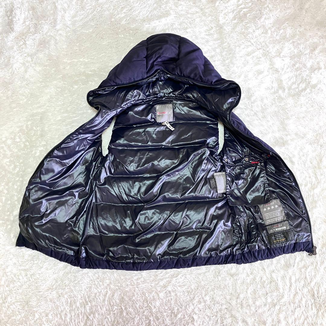 極美品 デュベティカ 別注 ダウン ベスト カシミヤ FEBEDUE ネイビー