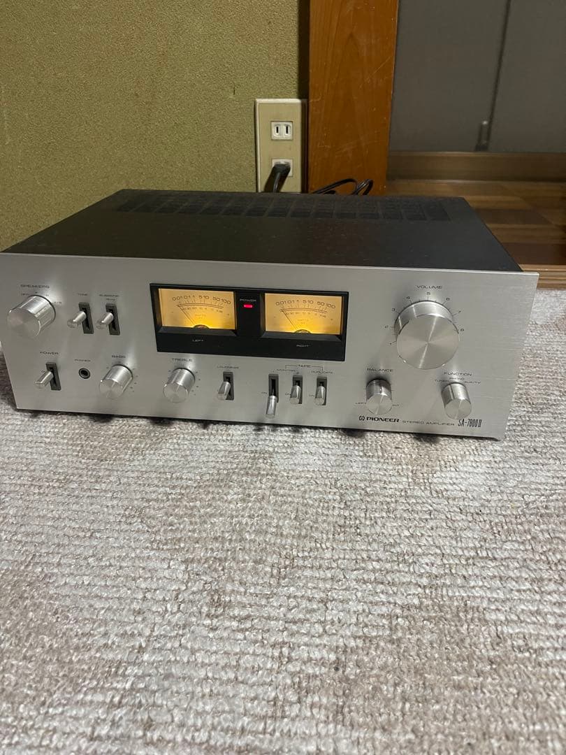 【ジャンク】 パイオニア プリメインアンプAMPLIFIER SA-7800Ⅱ PIONEER SA-7800 Stereo Amplifier 130 Watts RMS Blue Line Vintage