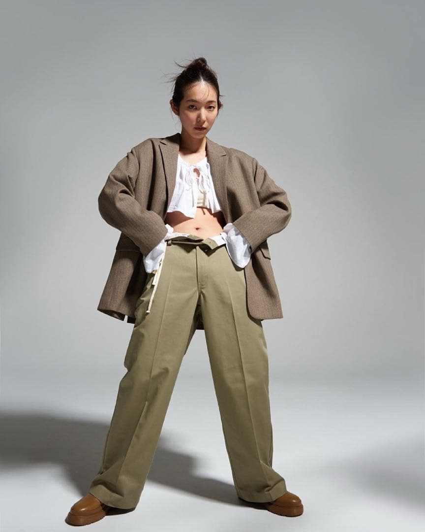 Dickies / ディッキーズ SLOBE別注 ハイウエストスラックス - メルカリ