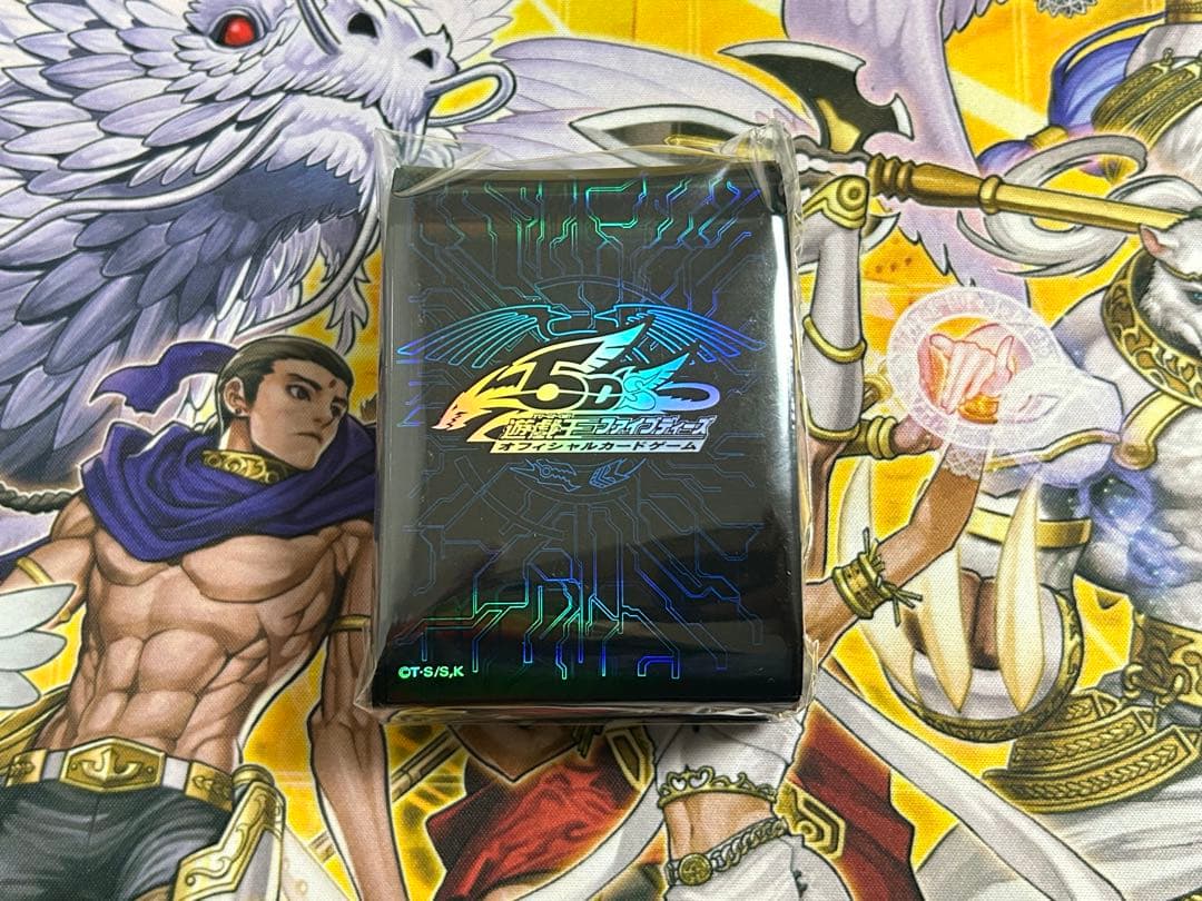 【未開封】遊戯王　竜の紋章　青　スリーブ　100枚 スリーブ『竜の紋章』10枚入り【-】{-}《スリーブ》