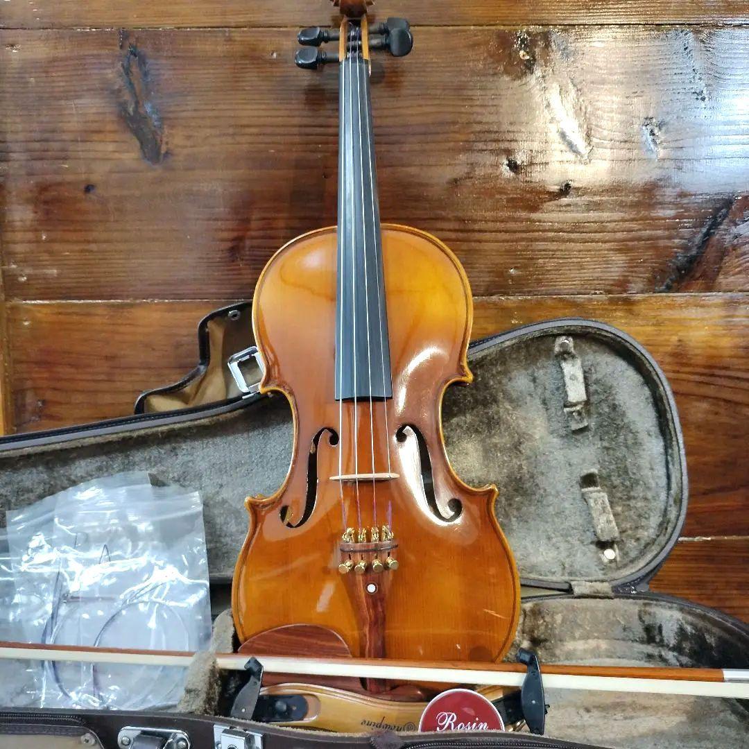 ドイツ製 カールヘフナー4/4 KH66 1989年製 ケース付 ドイツ製 カールヘフナー マスター バイオリン KH66 1990年4/4 虎杢