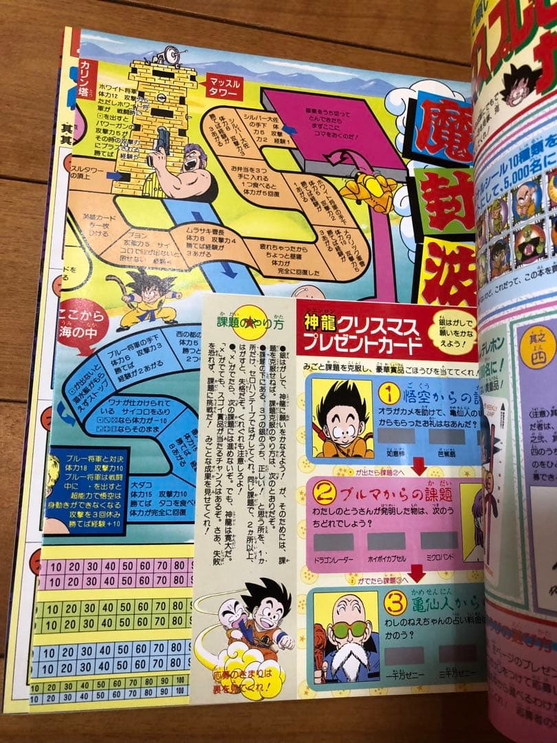 希少品】週刊少年ジャンプ ドラゴンボール 冒険スペシャル 鳥山明 1987