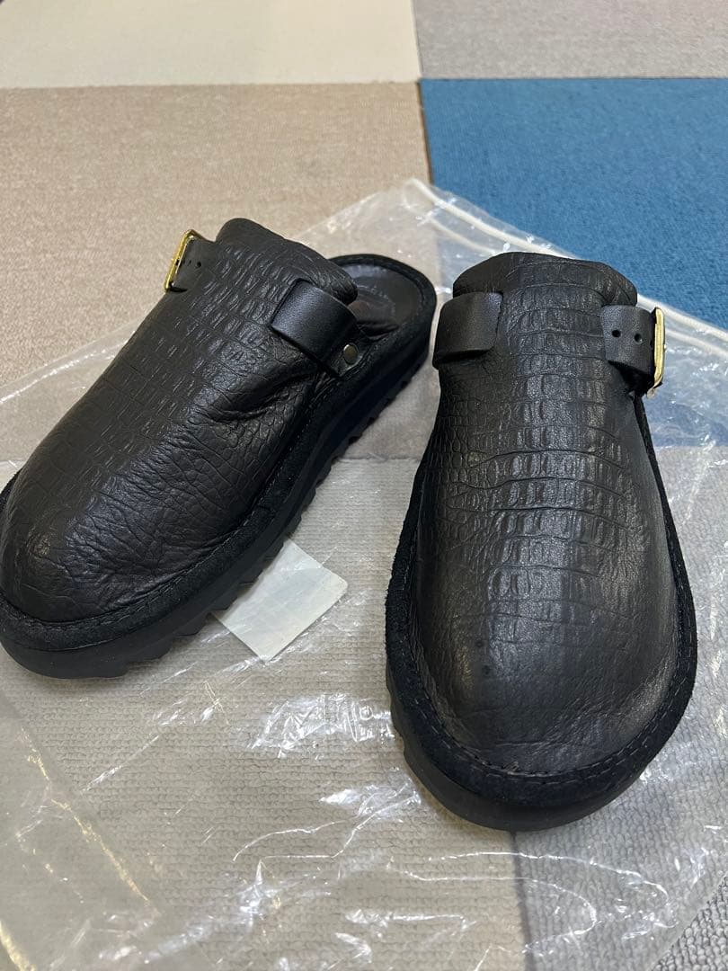 本日まで【ピースメーカー別注】THE SANDALMAN BUCKLE CLOG 本日まで【ピースメーカー別注】THE SANDALMAN BUCKLE CLOG - メルカリ