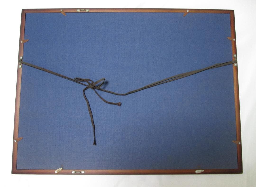 本郷赤門の雪(昭和10年) 笠松紫浪 復刻 額装