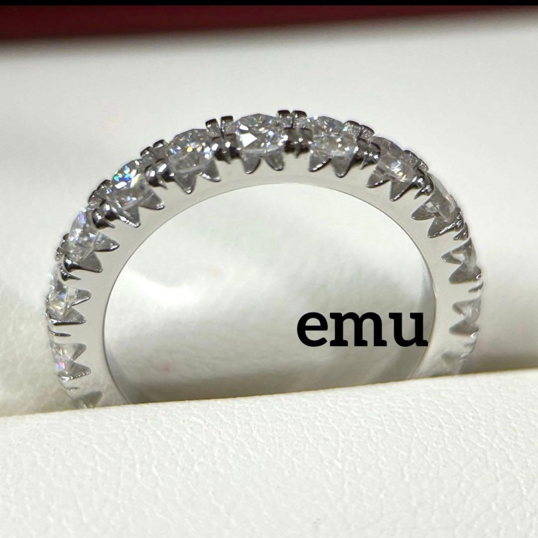 新作】最高級モアサナイト / フルエタニィリング3mm - メルカリ