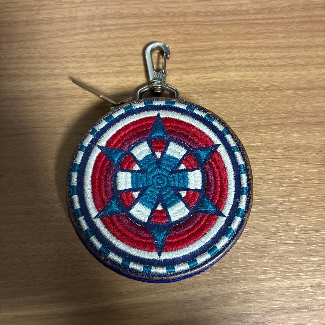 ブラックミーンズケース blackmeans(ブラックミーンズ) コインケース ブラック×ピンク×ブルー