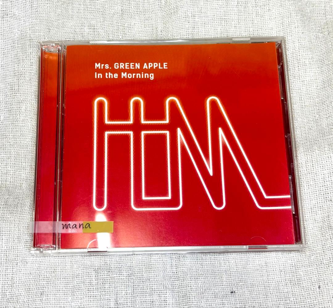 a*a様 Mrs. GREEN APPLE In the Morning 初回限 Amazon.co.jp: In the Morning(初回限定盤)(DVD付): ミュージック