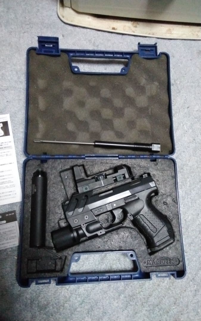 マルゼン WALTHER P99 タクティカルセット ガスガン マルゼン] ワルサーP99 タクティカルII 完全限定品 ガスブローバック