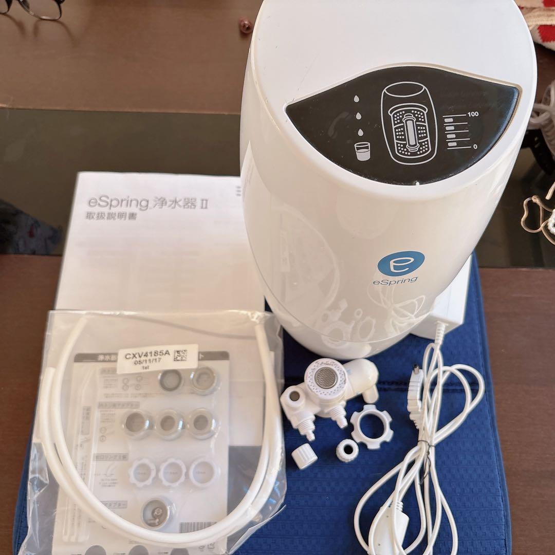 Amway eSpring 浄水器 II 2017年製【カートリッジなし】 箱傷み/未使用品】アムウェイ eSpring浄水器II用 交換用カートリッジ