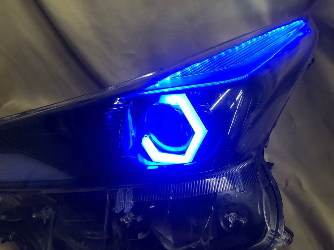 プリウス 50 後期 六角イカリングRGB ポジションRGB、シーケンシャル