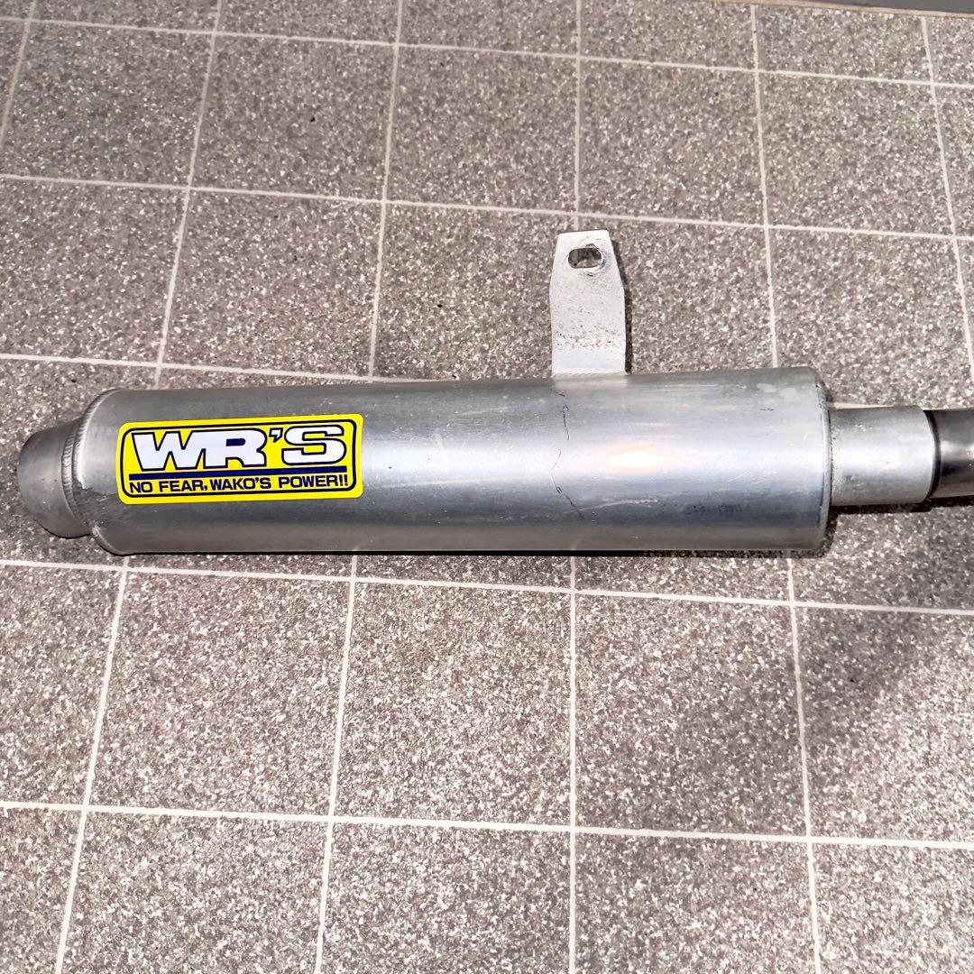 ホーネット250 ダブルアールズ WR'S製 スリップオンマフラー 希少