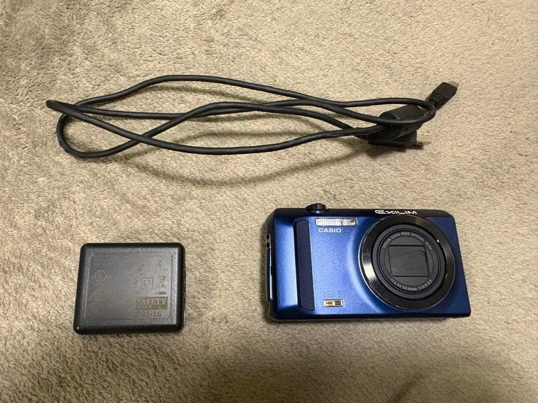 CASIO EXILIM 青色 コンパクトデジタルカメラ　EX-ZR200 Amazon | CASIO デジタルカメラ EXILIM 1610万画素 光学ズーム12.5倍