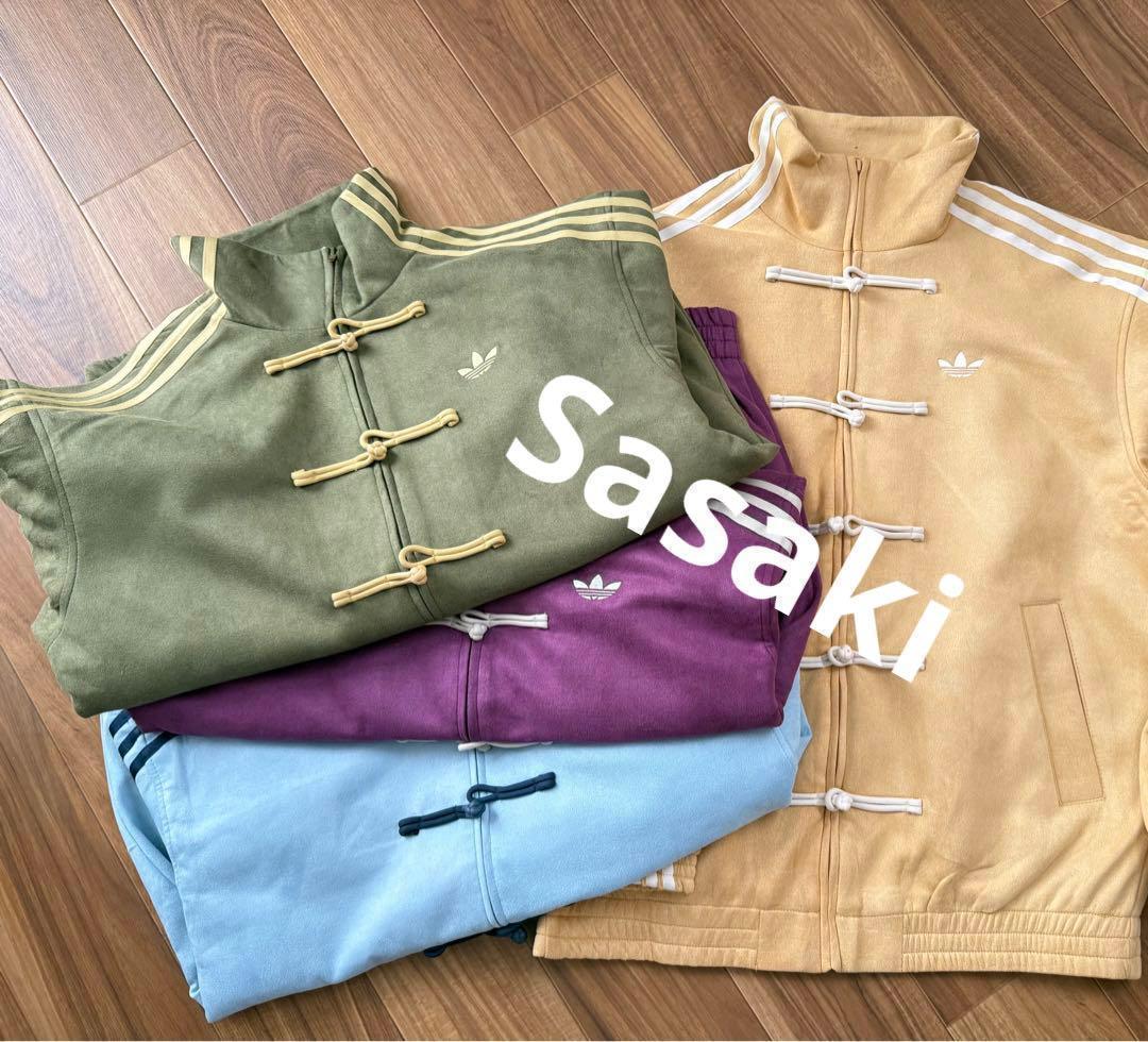 即日発送海外限定adidas スエード トラックジャケットXL - メルカリ