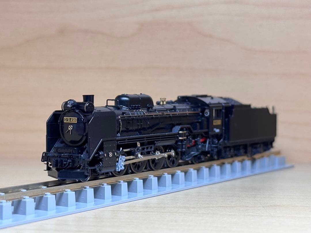 Nゲージ　KATO 2016-7 D51 498 Kato 2016-A Stean Locomotive D51-498 (With auxiliary light) - N
