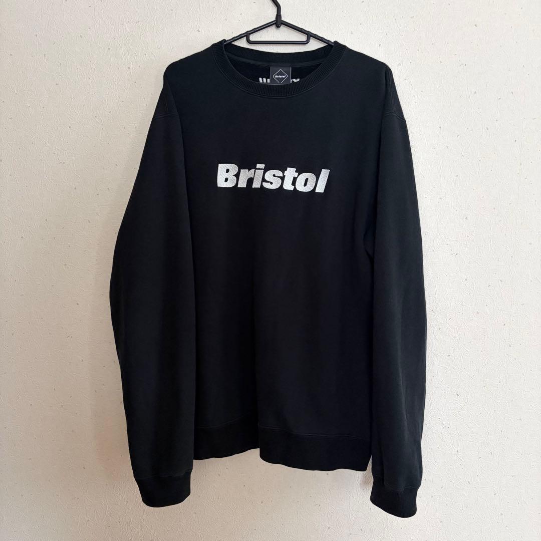 Bristol ブラック スウェット トレーナー　fcrb ブリストル M SIGNATURE CREWNECK SWEAT | F.C.Real Bristol(エフシーレアル