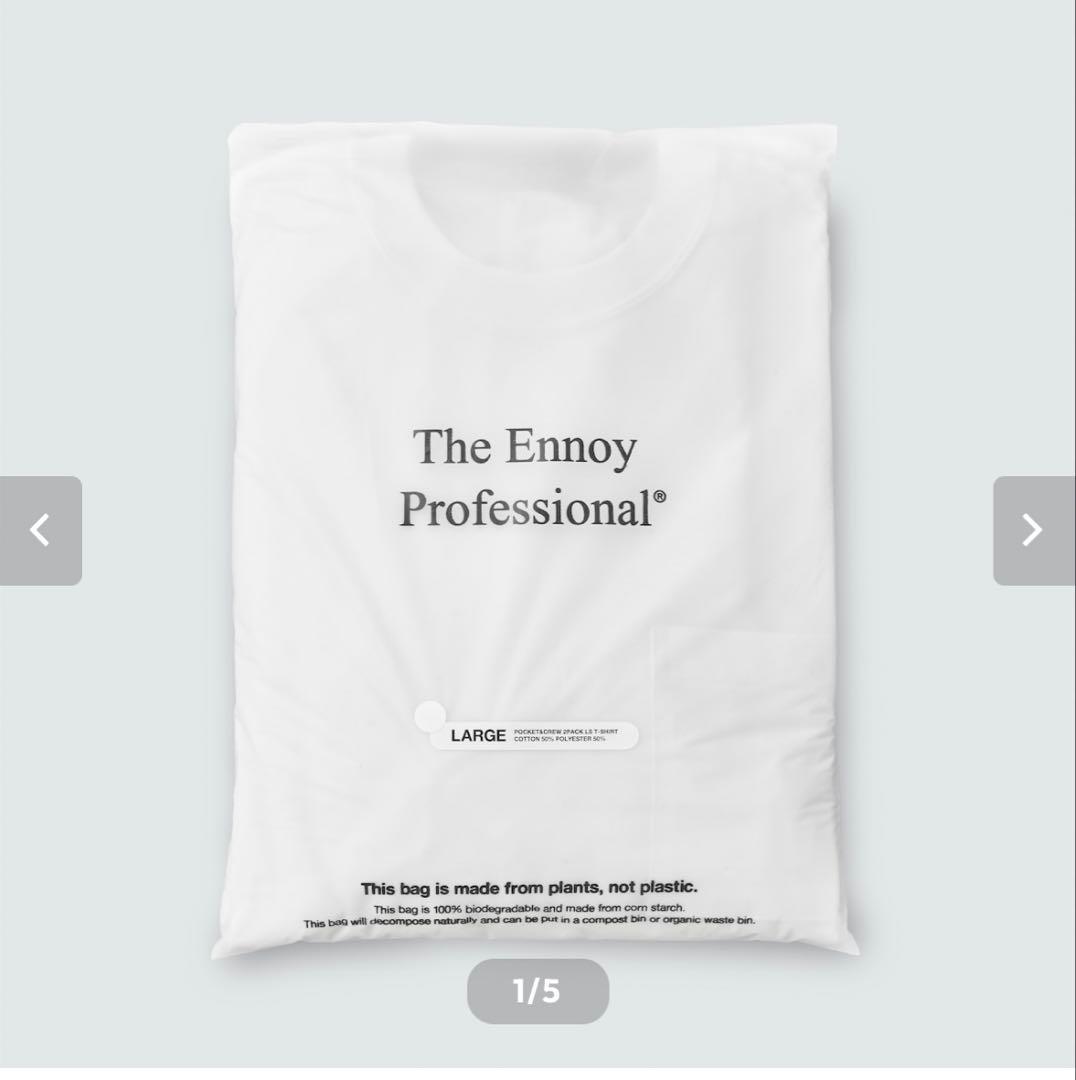 トップス ennoy POCKET & CREW 2PACK LS T-SHIRTS ENNOY より POCKET & CREW 2PACK LS T-SHIRT が発売 - Yakkun
