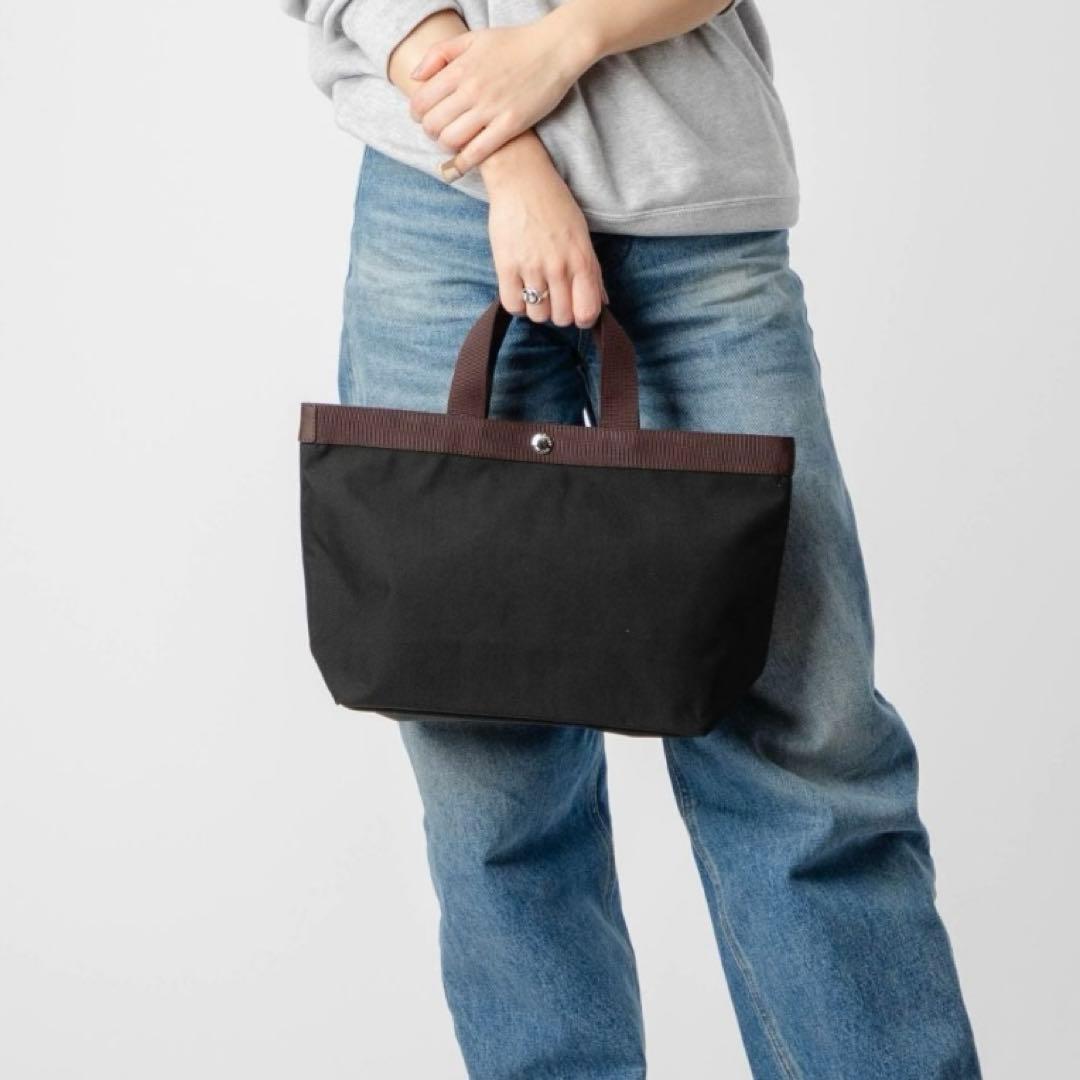 極美品◉エルベシャプリエ◉704C◉コーデュラスクエアトート◉M