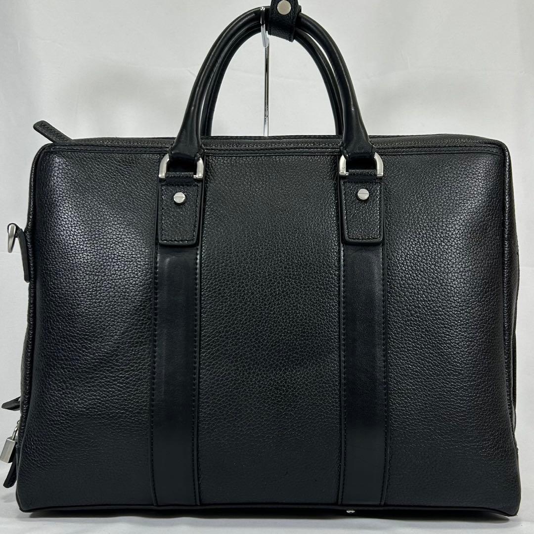 極美品/南京錠鍵付き】ブルックスブラザーズ 2way ビジネスバック