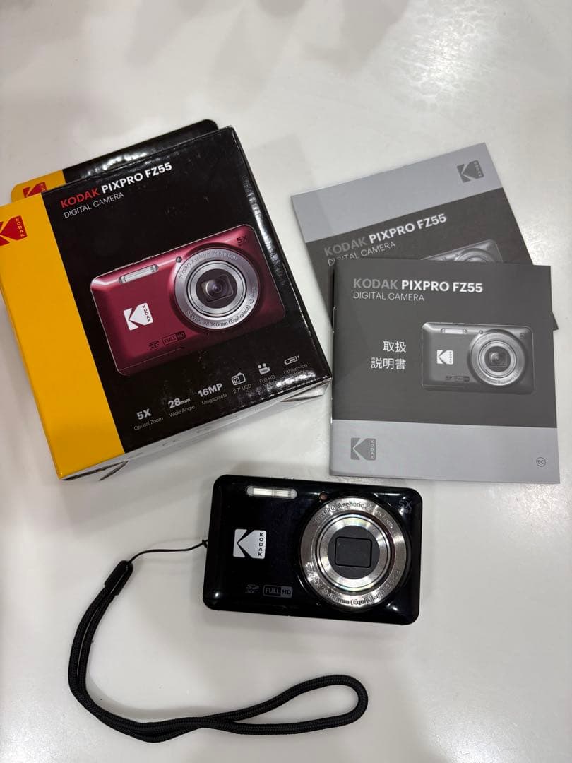 Kodak PIXPRO FZ55 コンパクトデジタルカメラ Amazon | KODAK (コダック) PIXPRO 使いやすい ズーム FZ55-RD 16MP