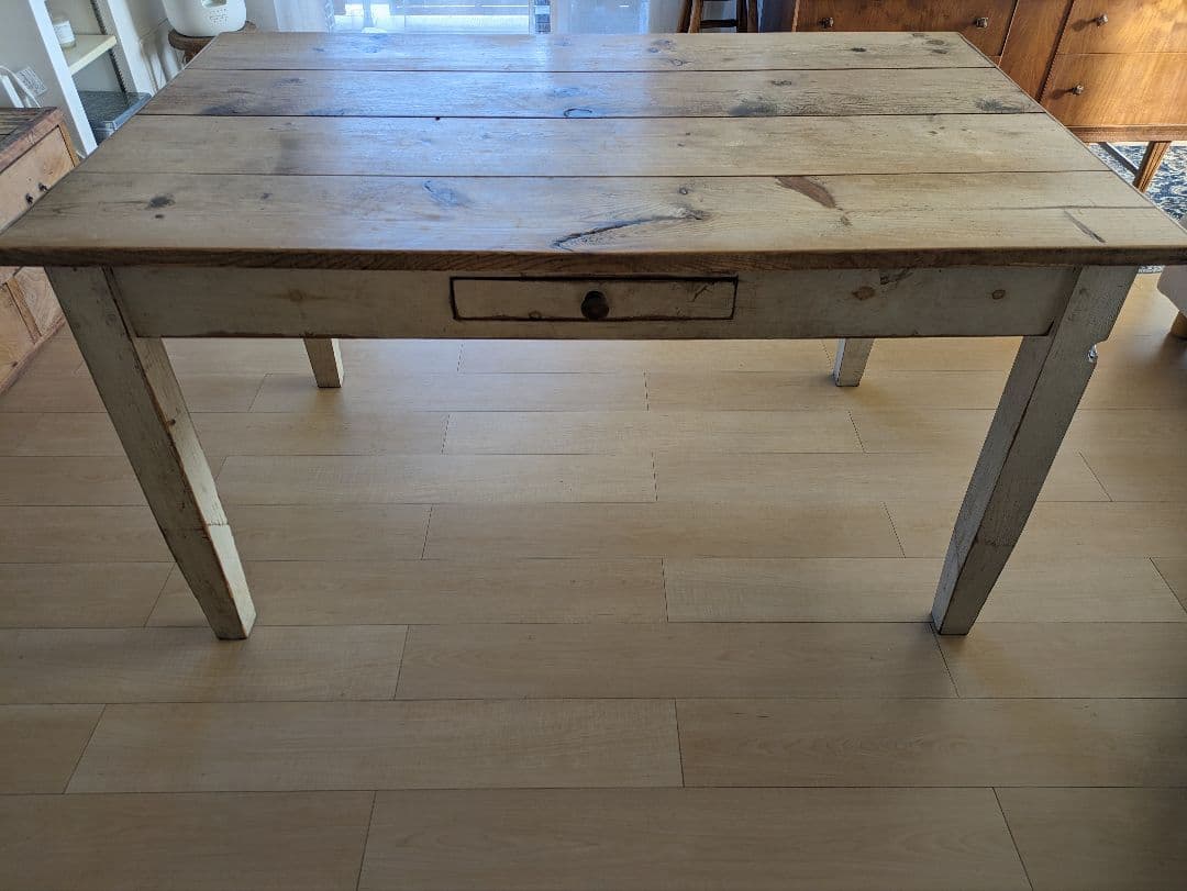 週末値下げ　ダイニングテーブル　古家具　 アンティーク家具　ビンテージ家具 イギリスのシンプルなヴィンテージ家具、アーコールのダイニング
