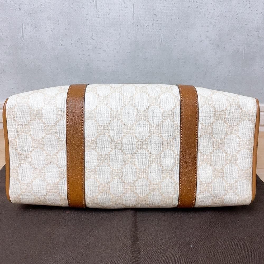 GUCCI ボストンバッグ GG オールドグッチ ヴィンテージ PVC ミニ
