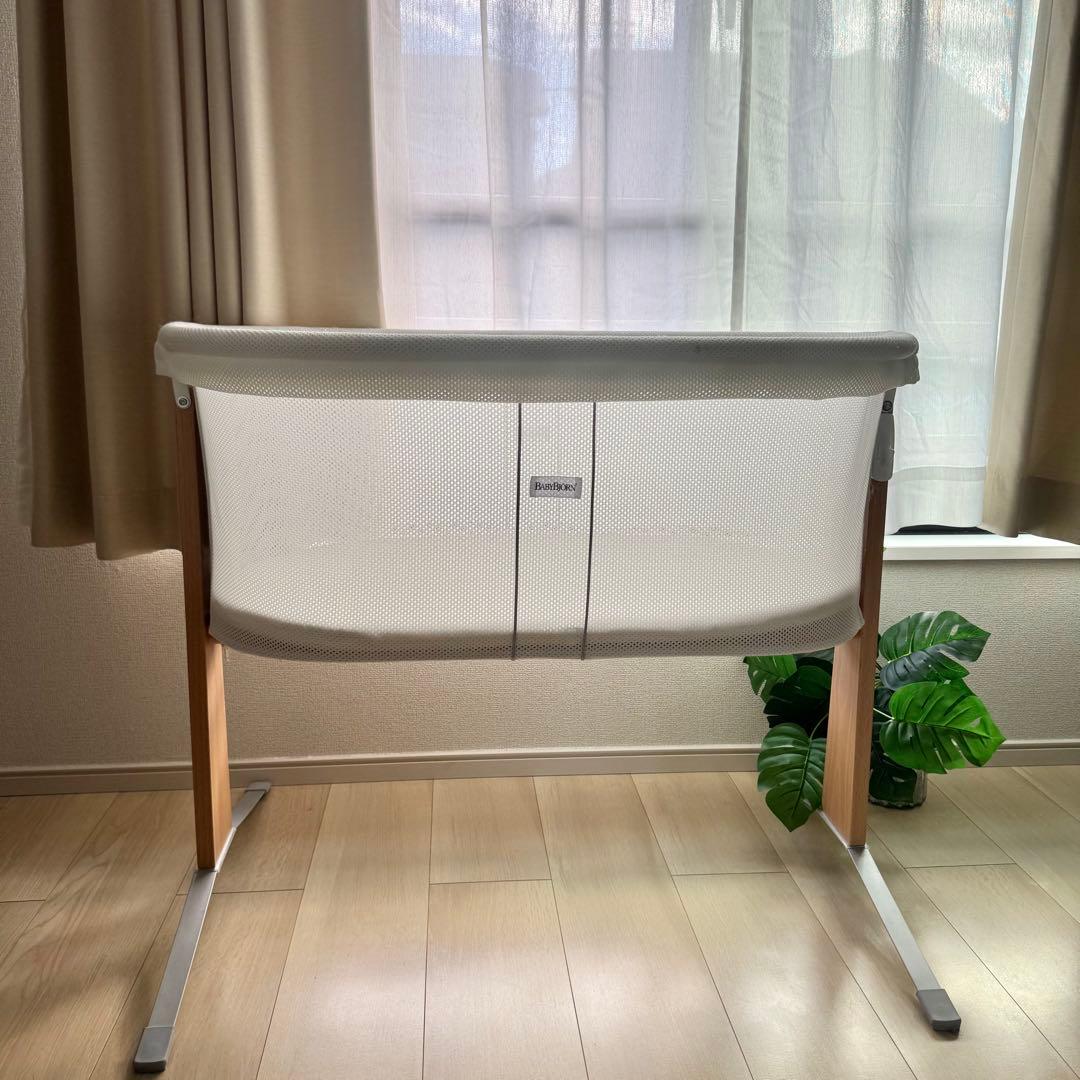 （美品）ベビービョルン クレードルハーモニー　ベビーベッド Amazon.co.jp: ベビービョルン【日本正規品保証付】クレードル 041121