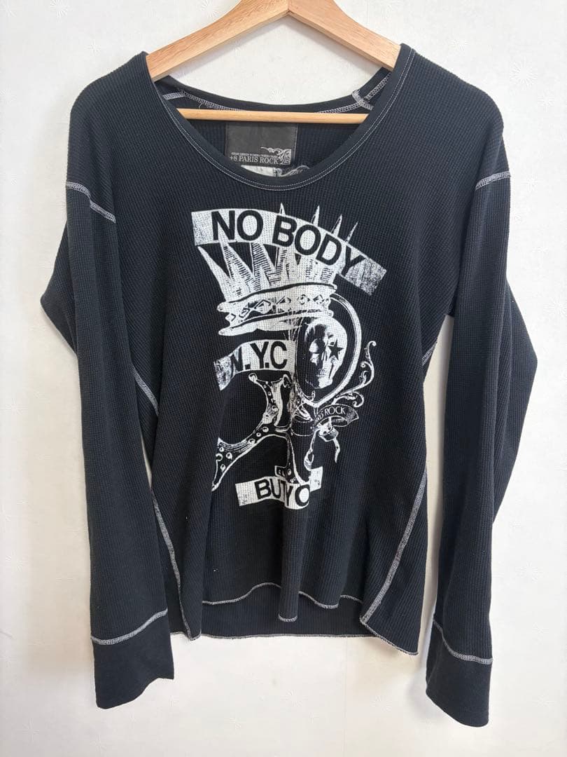 y2k archive 平成 サーマル ブラック スカル 骨 パンク グランジ