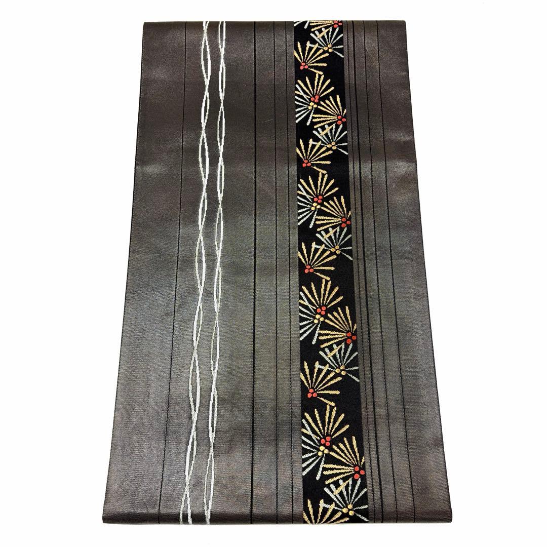 P1948 ○高級 正絹 六通 袋帯 - メルカリ