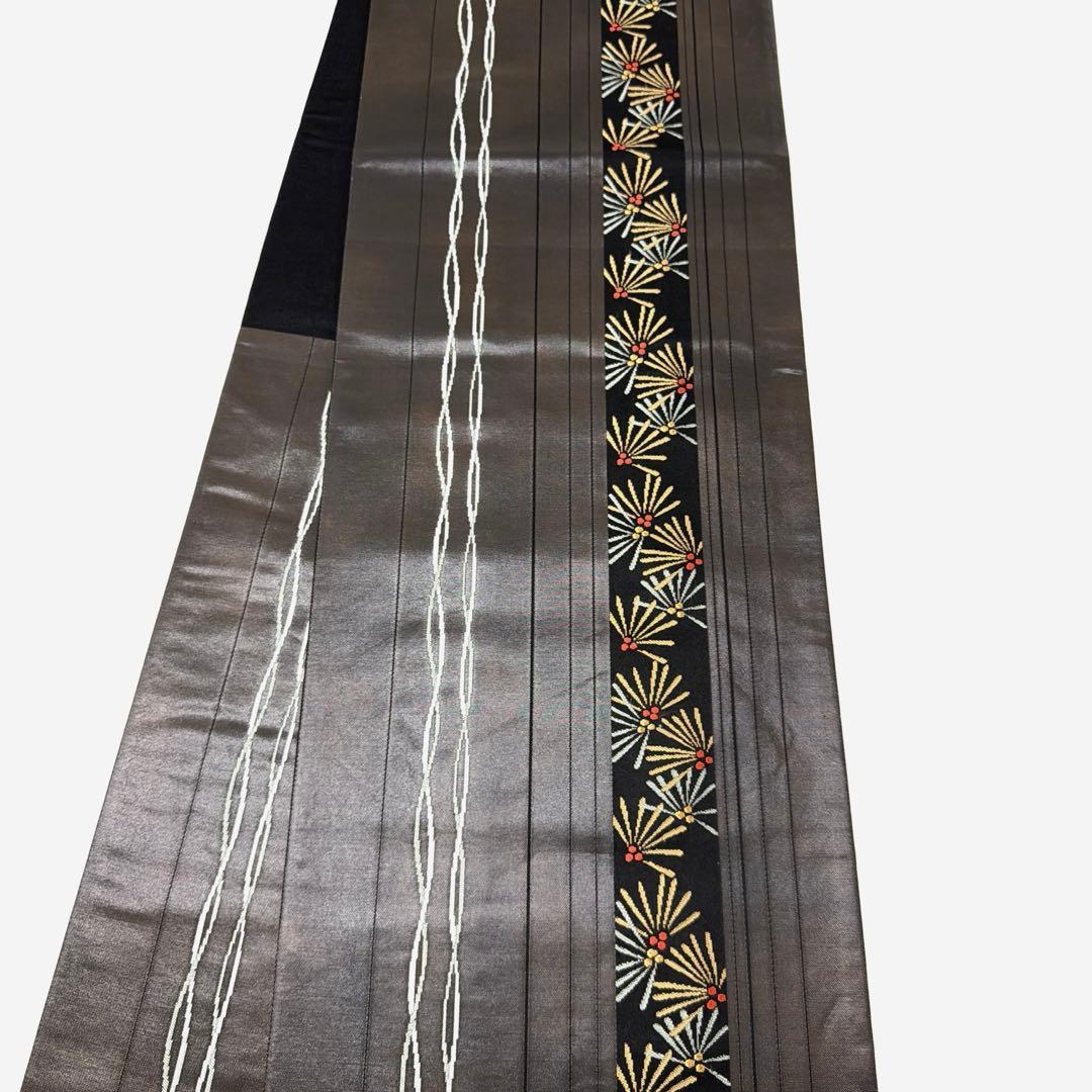 P1948 ○高級 正絹 六通 袋帯 - メルカリ