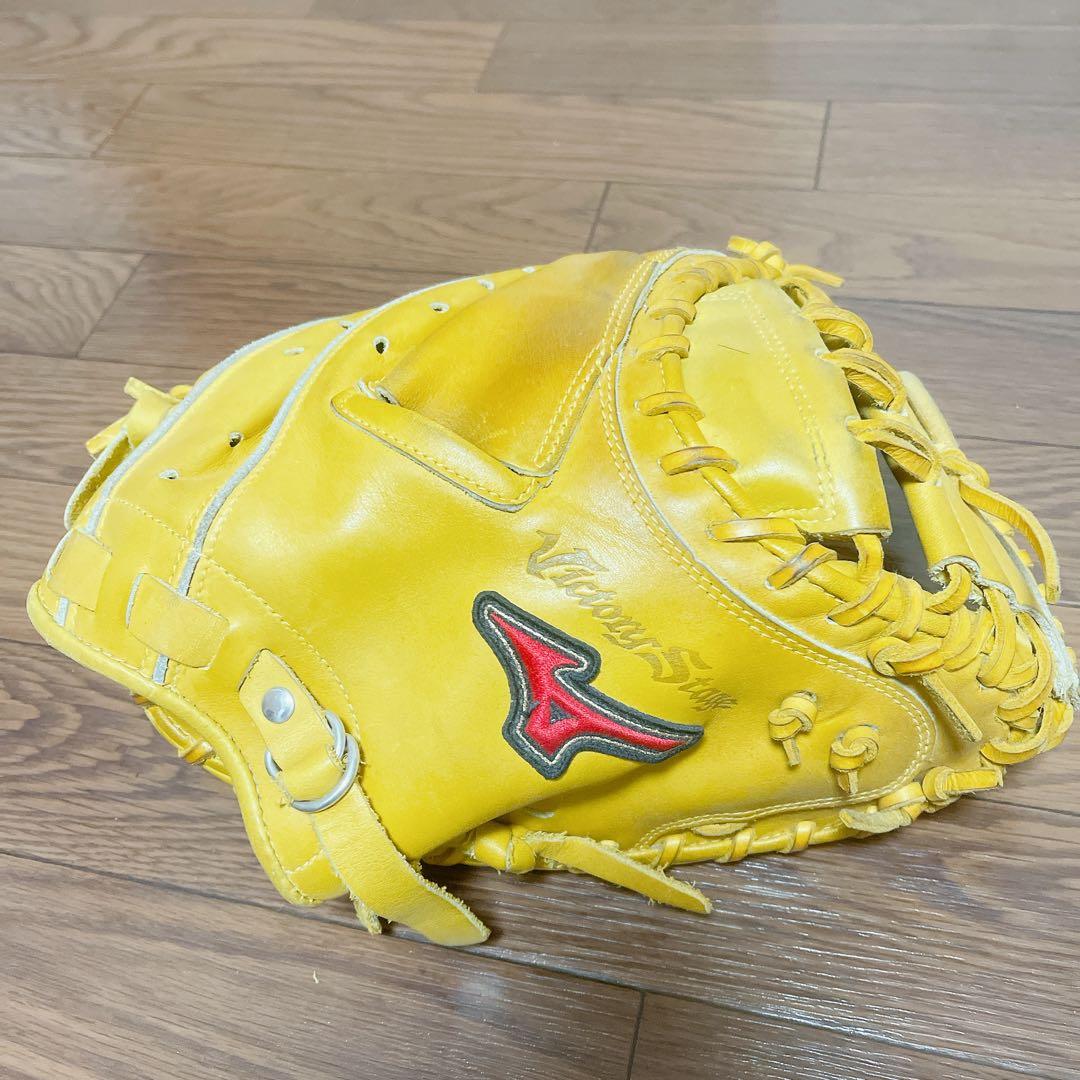 MIZUNO ビクトリーステージ　イエローグローブ　キャッチャーミット 楽天市場】ミズノ (MIZUNO) 野球 硬式グローブ キャッチャーミット