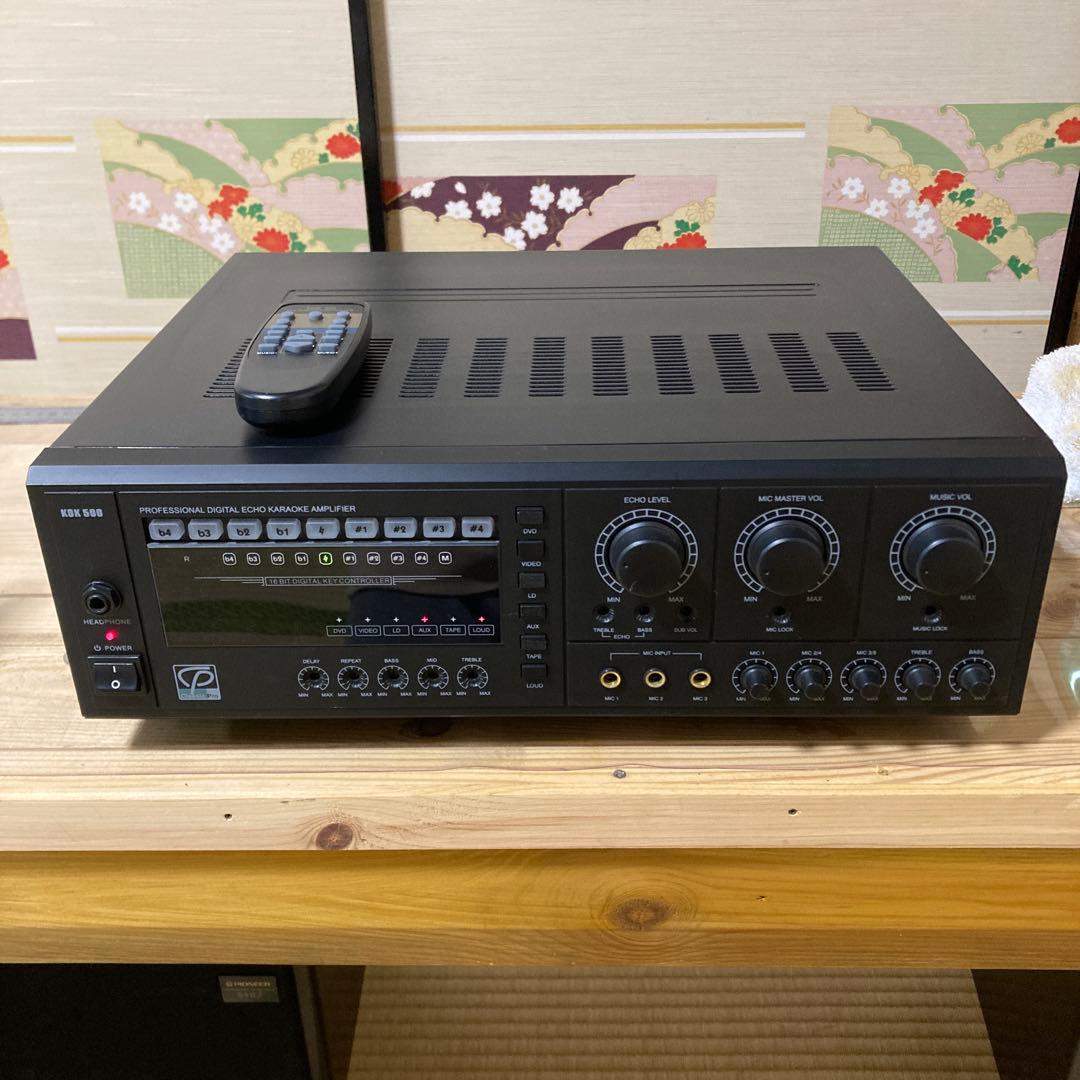 P*3様 プロフェッショナル カラオケアンプ リモコン付き KOK500 Yahoo!オークション -「kok 500」(家電、AV、カメラ) の落札相場・落札価格